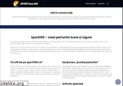 Sites similar to sport365.ro