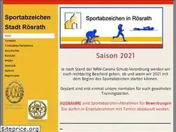 Sites similar to sportabzeichen-roesrath.com
