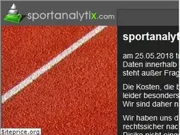 Sites similar to sportanalyse.de