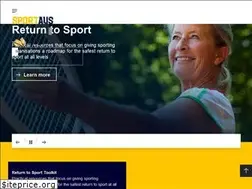 Sites similar to sportaus.gov.au