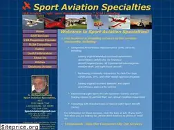 Sites similar to sportaviationspecialties.com