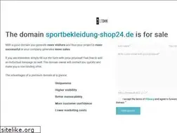 Sites similar to sportbekleidung-shop24.de