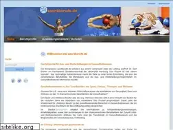 Sites similar to sportberufe.de