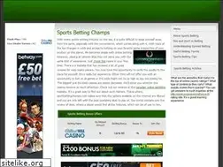 Sites similar to sportbettingchamps.com