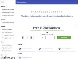 Sites similar to sportcalculators.com