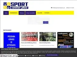 Sites similar to sportcenterplus.es