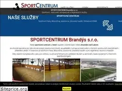 Sites similar to sportcentrumbrandys.cz