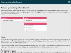 Sites similar to sportcentrumdamhuis.nl