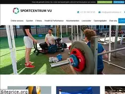 Sites similar to sportcentrumvu.nl