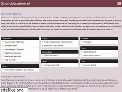 Sites similar to sportclubpartner.nl