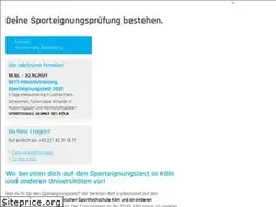 Sites similar to sporteignungstest-vorbereitung.de