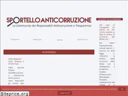 Sites similar to sportelloanticorruzione.it