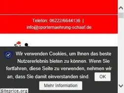 Sites similar to sporternaehrung-schaaf.de
