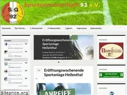Sites similar to sportgemeinschaft92.de