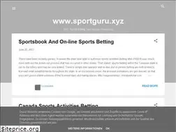 Sites similar to sportguru.xyz
