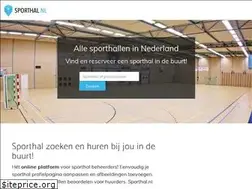 Sites similar to sporthal.nl