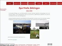 Sites similar to sporthalle-boeblingen.de