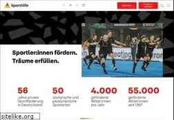 Sites similar to sporthilfe.de