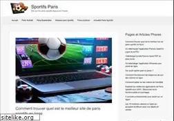 Sites similar to sportifs-paris.net