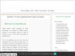 Sites similar to sportifun.net