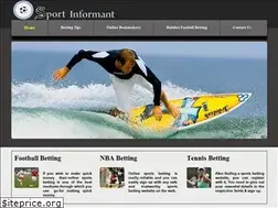 Sites similar to sportinformant.com