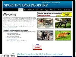 Sites similar to sporting-dog-registry.com