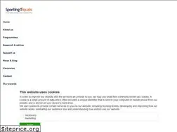Sites similar to sportingequals.org.uk