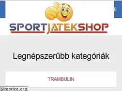 Sites similar to sportjatekshop.hu