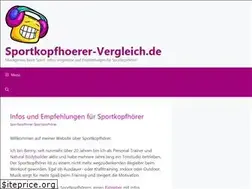 Sites similar to sportkopfhoerer-vergleich.de