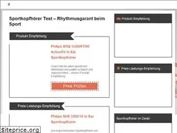 Sites similar to sportkopfhoerertest.com