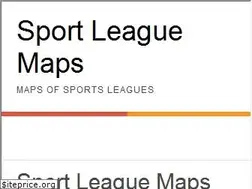 Sites similar to sportleaguemaps.com