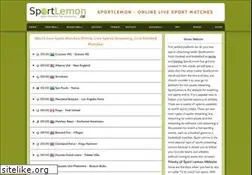 Sites similar to sportlemon.info