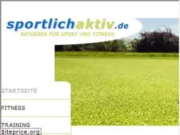 Sites similar to sportlichaktiv.de