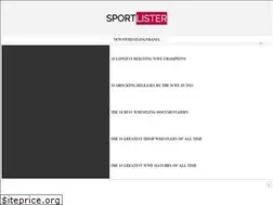 Sites similar to sportlister.com