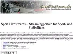 Sites similar to sportlivestream.de