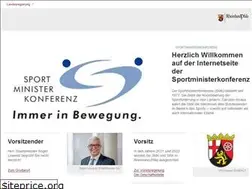 Sites similar to sportministerkonferenz.de