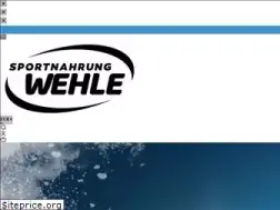 Sites similar to sportnahrung-wehle.de