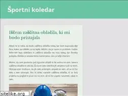 Sites similar to sportnikoledar.si