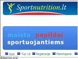Sites similar to sportnutrition.lt