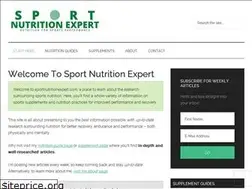 Sites similar to sportnutritionexpert.com