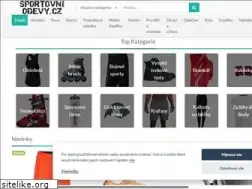Sites similar to sportovniodevy.cz