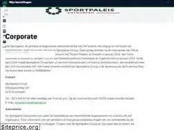 Sites similar to sportpaleisgroep.be