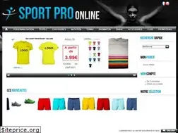 Sites similar to sportpro-online.com