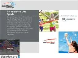 Sites similar to sportregionhannover.de