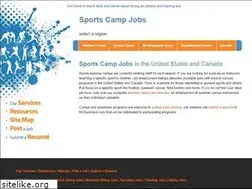 Sites similar to sports-camp-jobs.com