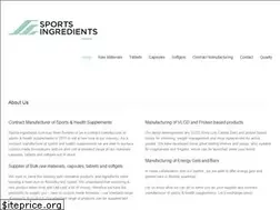 Sites similar to sports-ingredients.com