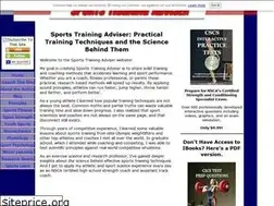 Sites similar to sports-training-adviser.com