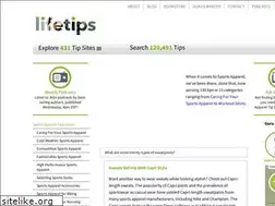 Sites similar to sportsapparel.lifetips.com