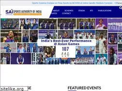 Sites similar to sportsauthorityofindia.gov.in