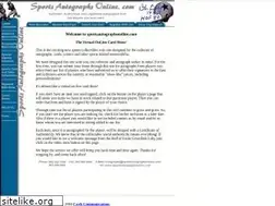 Sites similar to sportsautographsonline.com